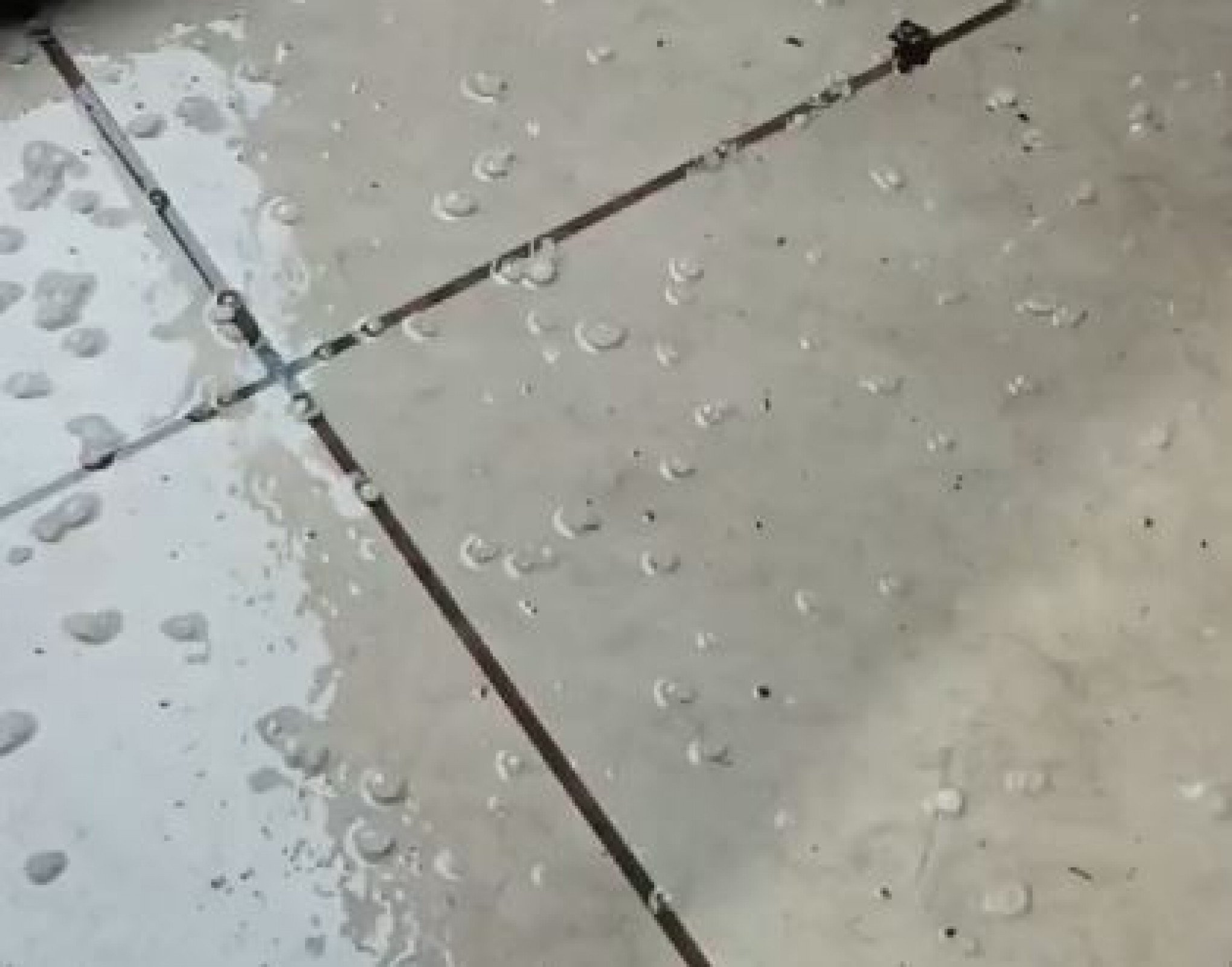 VÍDEO: Queda de granizo é registrada em municípios da região