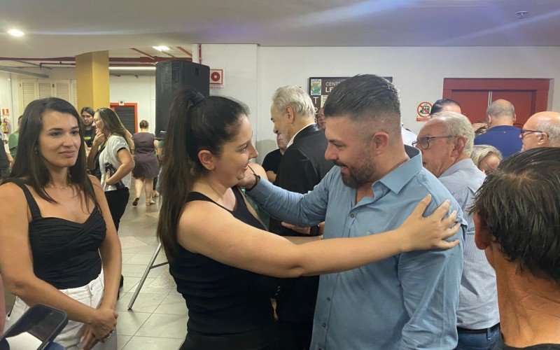Finck na chegada ao Centro Administrativo Leopoldo Petry | abc+