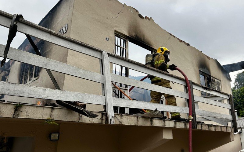 Incêndio no bairro Rio Branco em Novo Hamburgo  | abc+