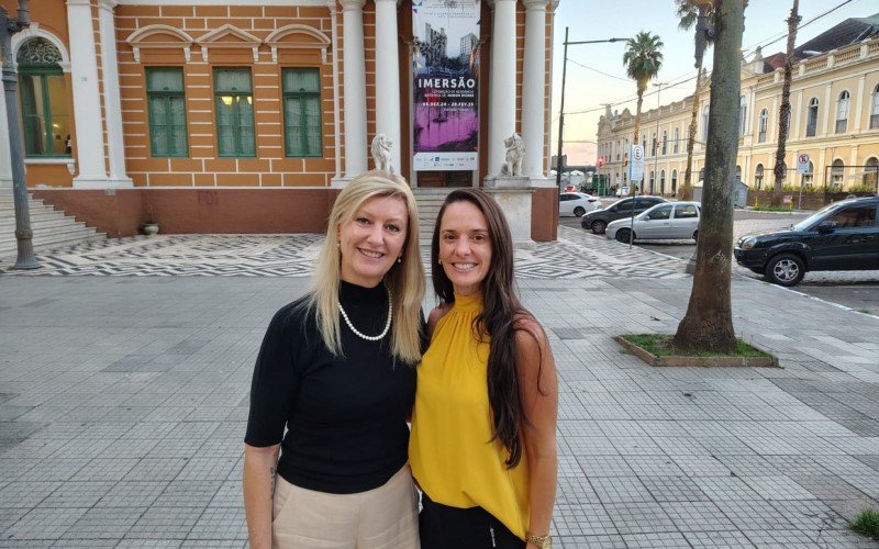 Tatiana (direita) foi indicada pela vice-prefeita da Capital, Betina Worm (PL) | abc+