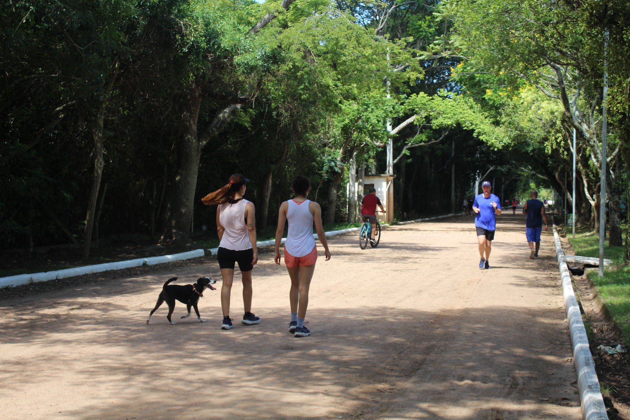 Canoenses aproveitam o primeiro domingo de 2025 nos parques da cidade