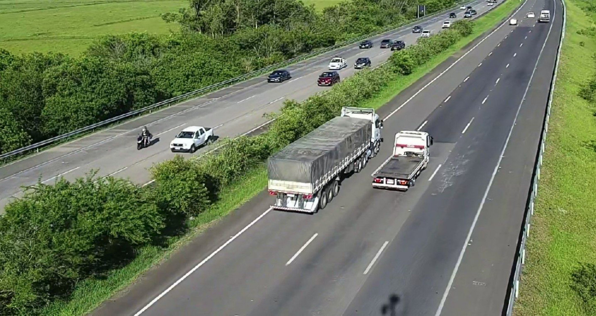 BR-290: Saiba como está o movimento na volta do litoral pela free way no primeiro domingo de 2025