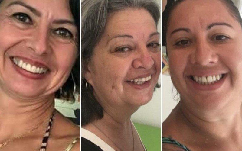 Maida, Neuza e Tatiana faleceram após comer o bolo envenenado em Torres