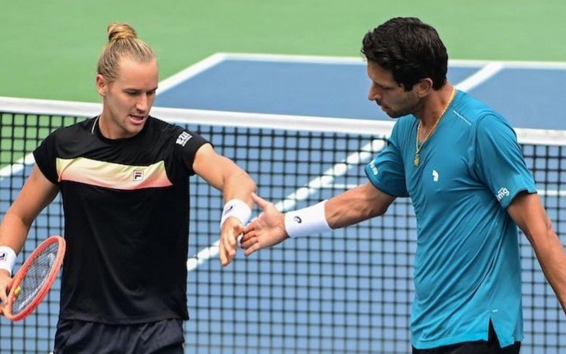 Tenistas Rafael Matos e Marcelo Melo  | abc+