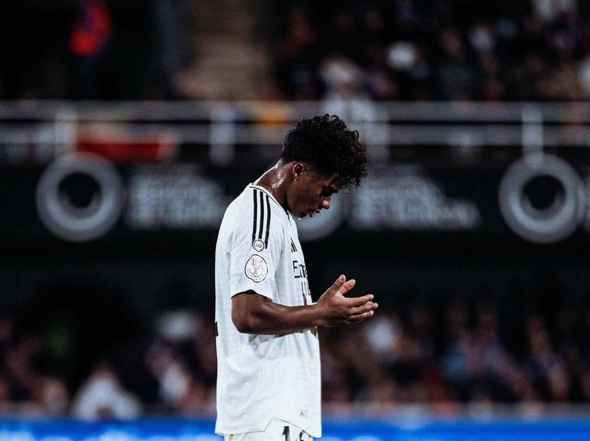Endrick tem boa atuação, mas passa em branco em goleada do Real Madrid