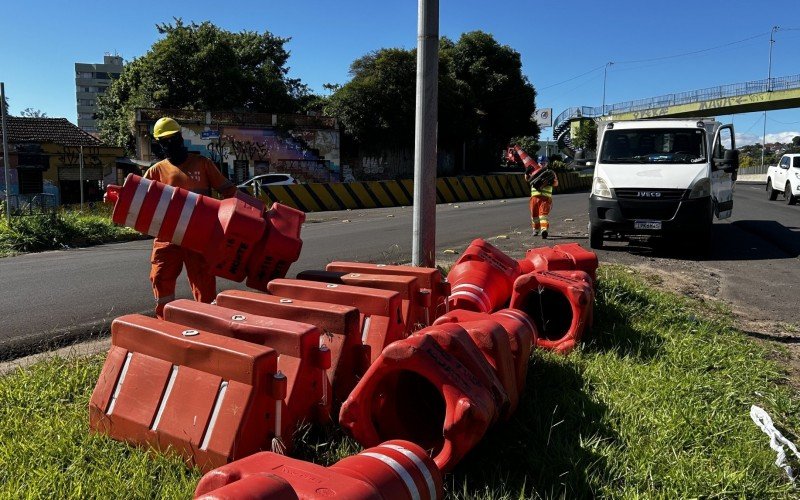 Via que dá acesso a Rua José do Patrocínio será bloqueada nesta quarta; motorista poderá seguir em direção ao Centro de Novo Hamburgo pela Rua José de Alencar