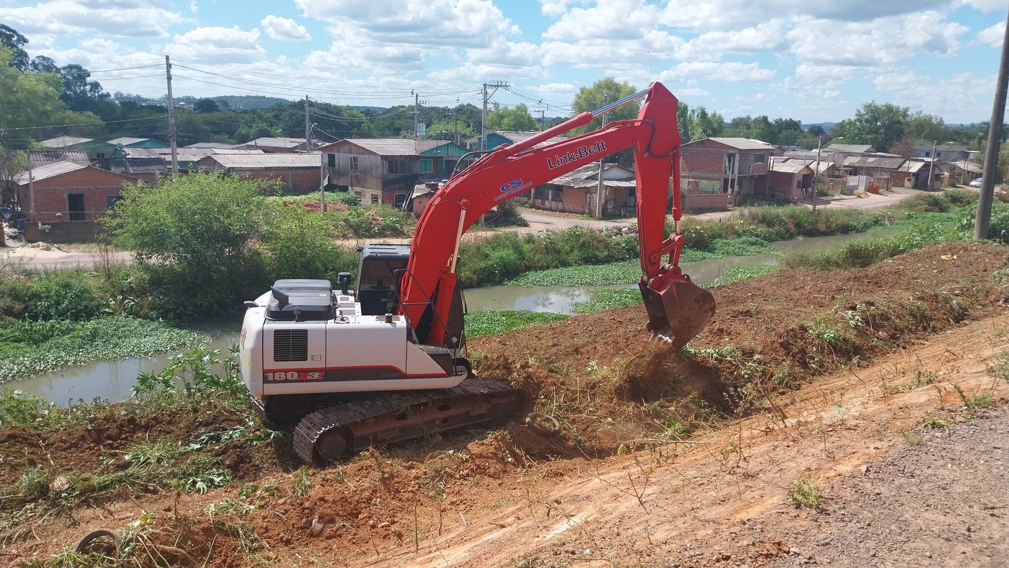 Começa segunda etapa das obras de recuperação do dique de Novo Hamburgo