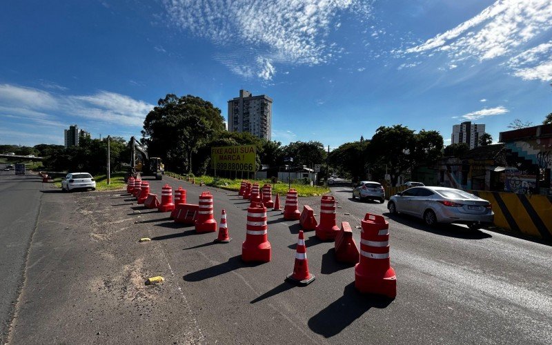 Bloqueio em alça da BR-116 em Novo Hamburgo  | abc+