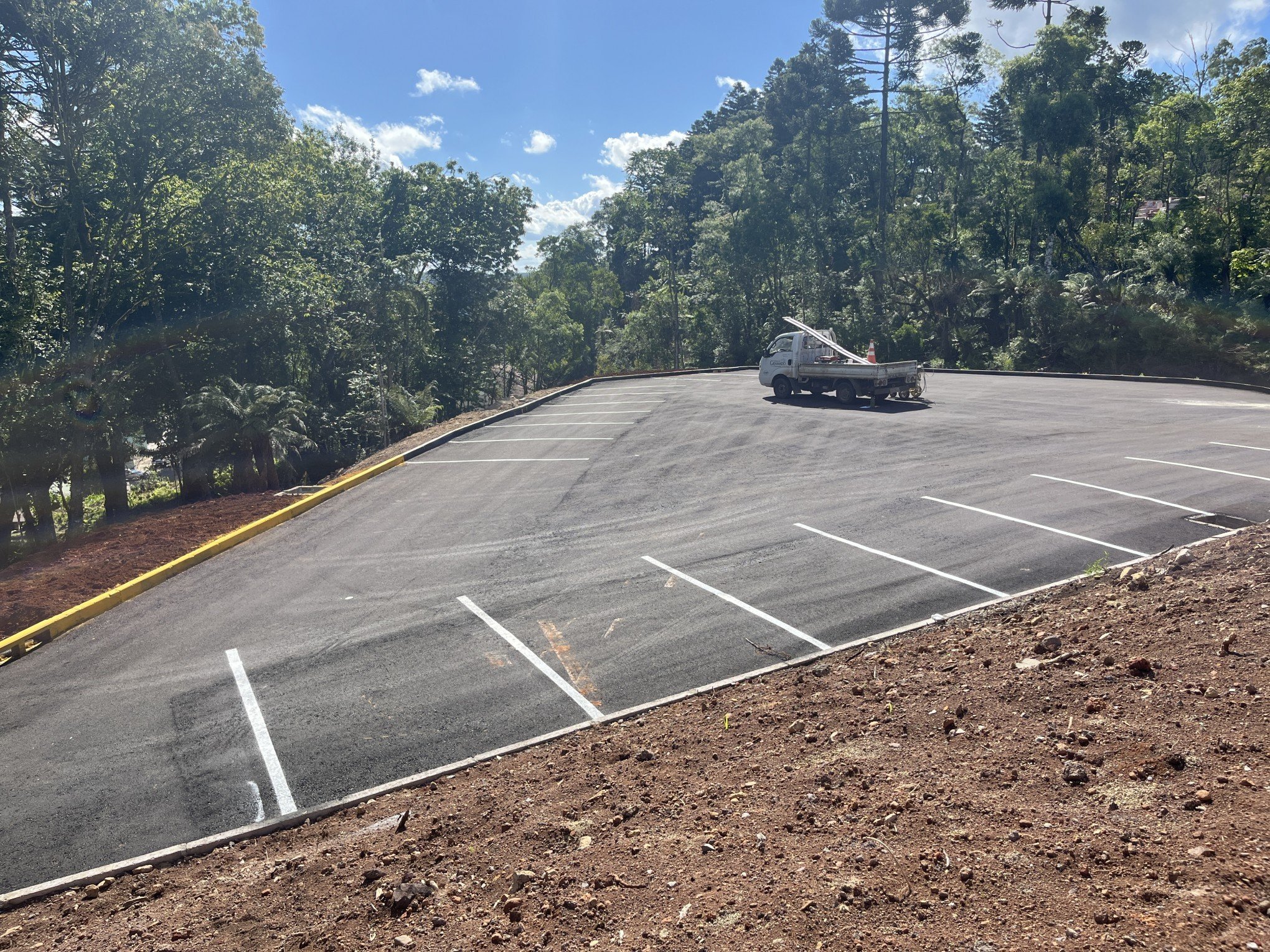 Novo estacionamento do hospital de Gramado está pronto? Veja como estão as obras e como ocorrerá o acesso