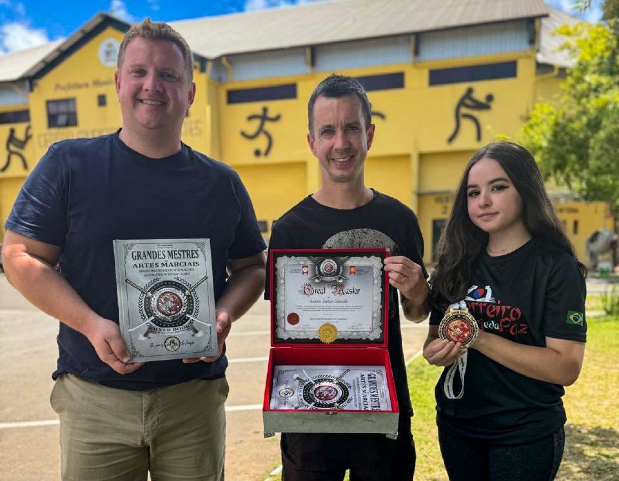 Gramadense multicampeão de artes marciais é homenageado em São Paulo e terá sua vida contada em livro