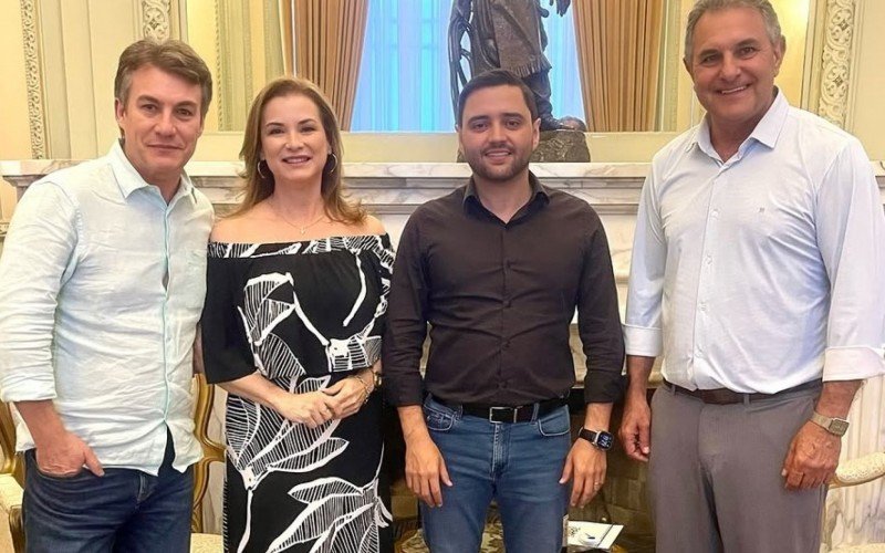 Fatima Daudt participou de reunião com Gabriel Souza e emedebistas no início da semana | abc+