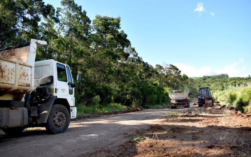 Obras nos acessos ao Loteamento Industrial 48 Alta, em Ivoti | abc+