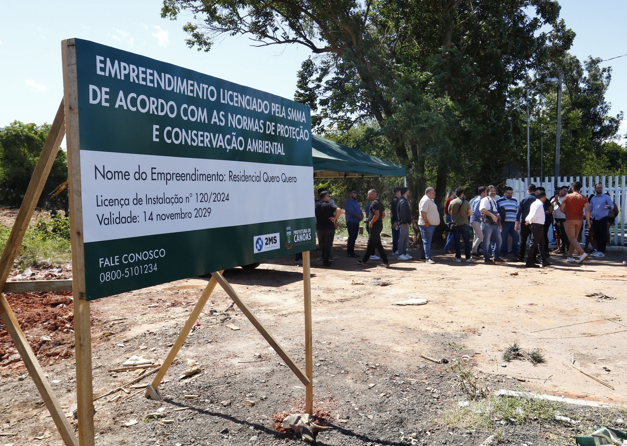 Prefeitura autoriza início da construção de moradias em Canoas