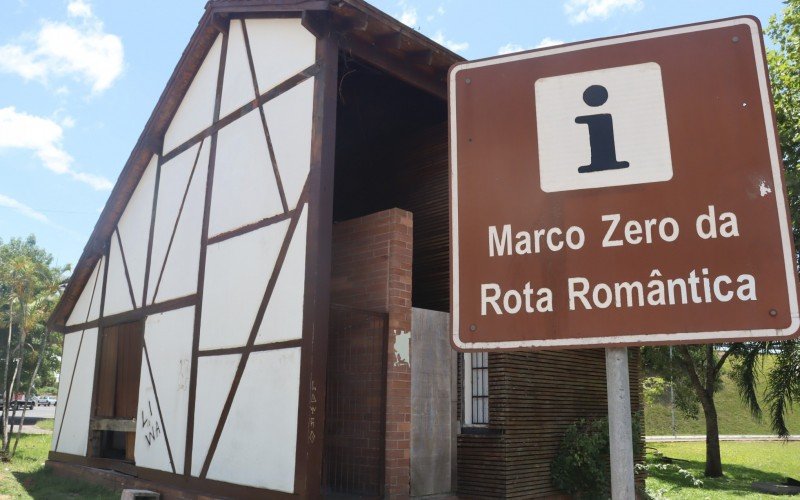 Casa Marco Zero da Rota Romântica fica na Avenida Dom João Becker, às margens da BR-116 | abc+