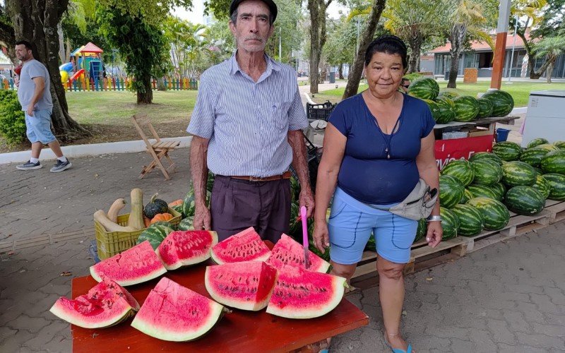 Eraci e Flavia estão na Feira da Melancia de Taquara | abc+