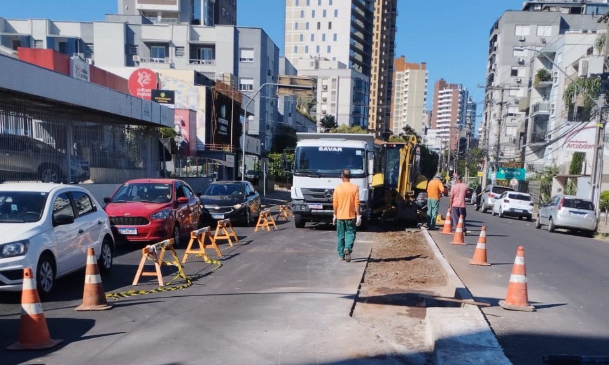 Obra na Maurício Cardoso abre conjunto de melhorias na mobilidade urbana de Novo Hamburgo