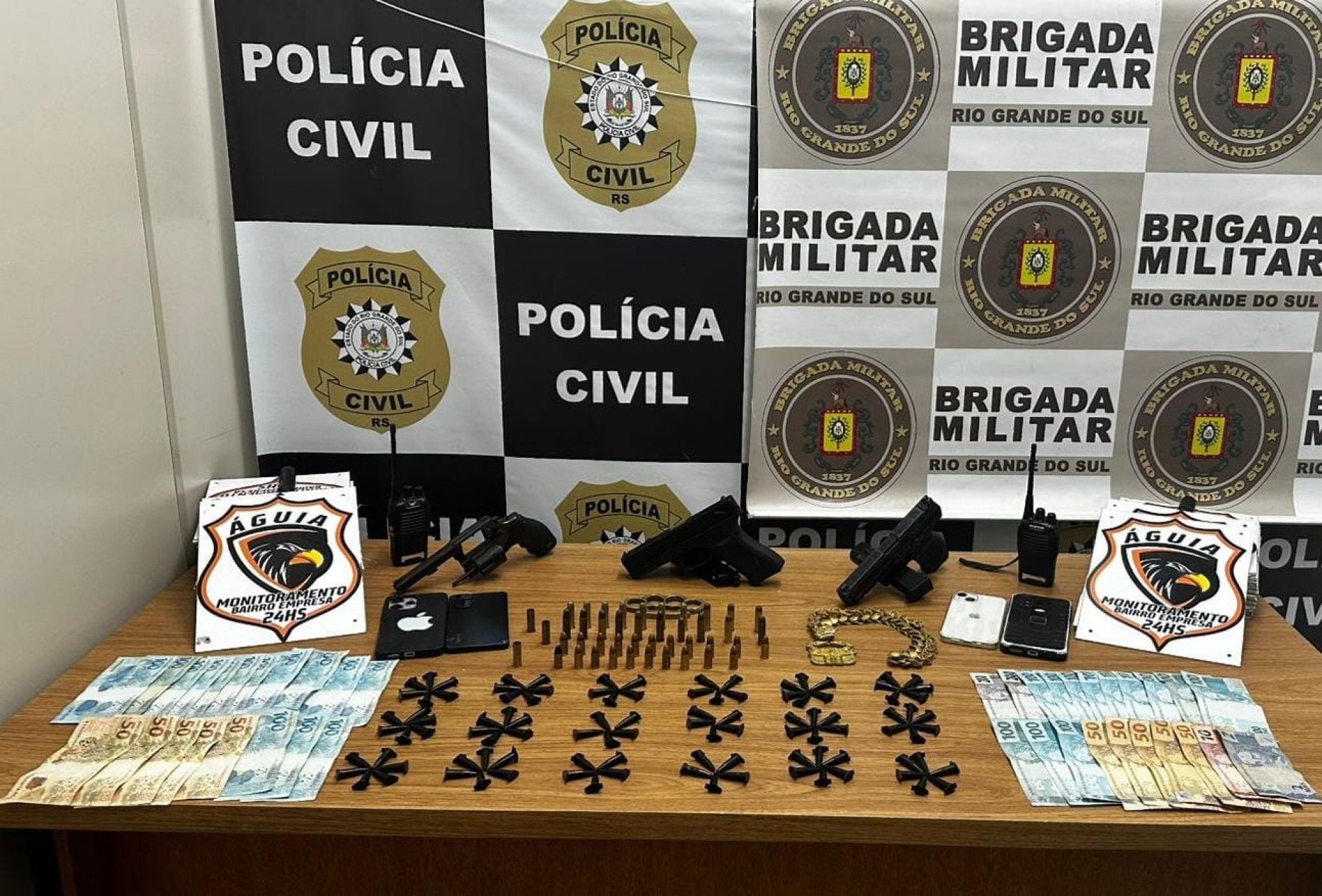 Falsa empresa de segurança era usada para extorquir moradores do Vale do Paranhana; 4 são presos