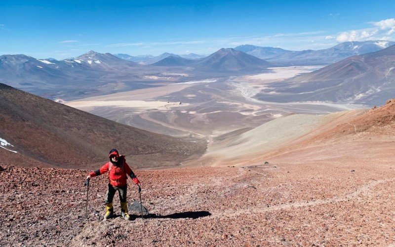 Escaladores encontraram paisagens deslumbrantes pelo caminho