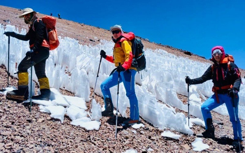 Escaladores encontraram paisagens deslumbrantes pelo caminho