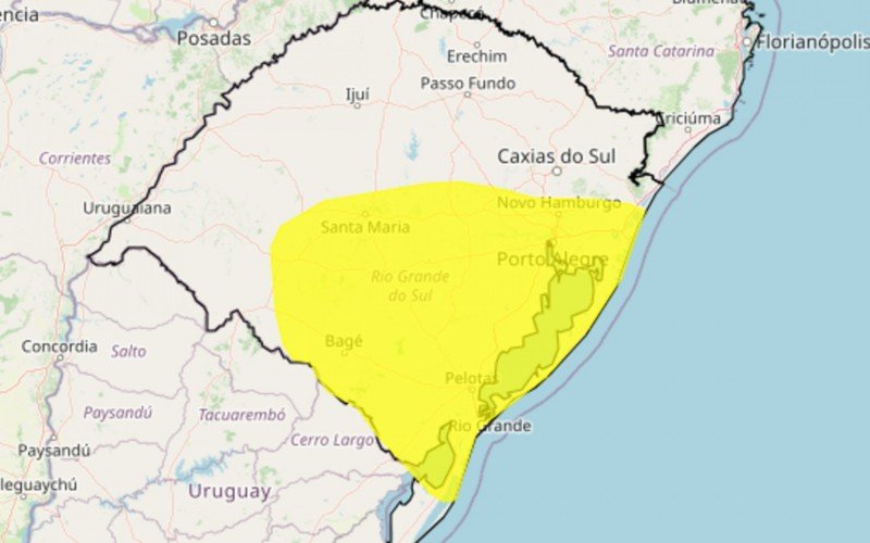 Inmet alerta para risco de tempestades no RS | abc+