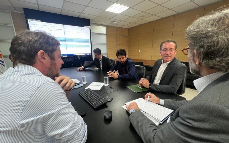 Prefeito Airton Souza teve reunião em Brasília com o Secretário Nacional de Proteção e Defesa Civil, Wolnei Wolff