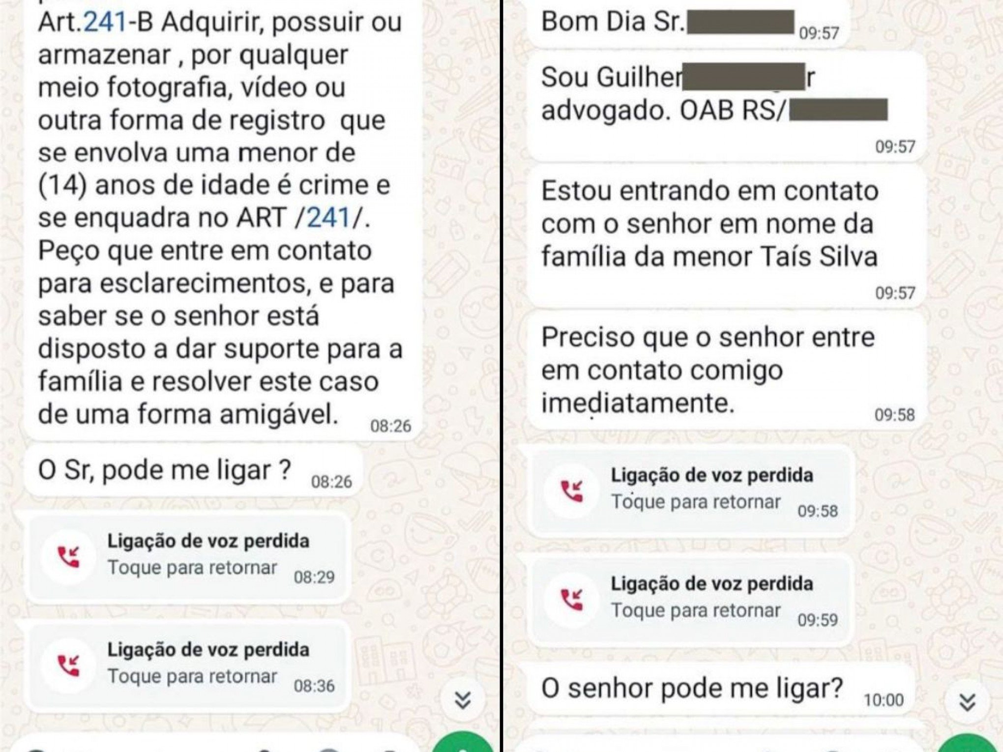 Bandidos se passavam por delegado de Polícia para extorquir vítimas (Imagem 2)