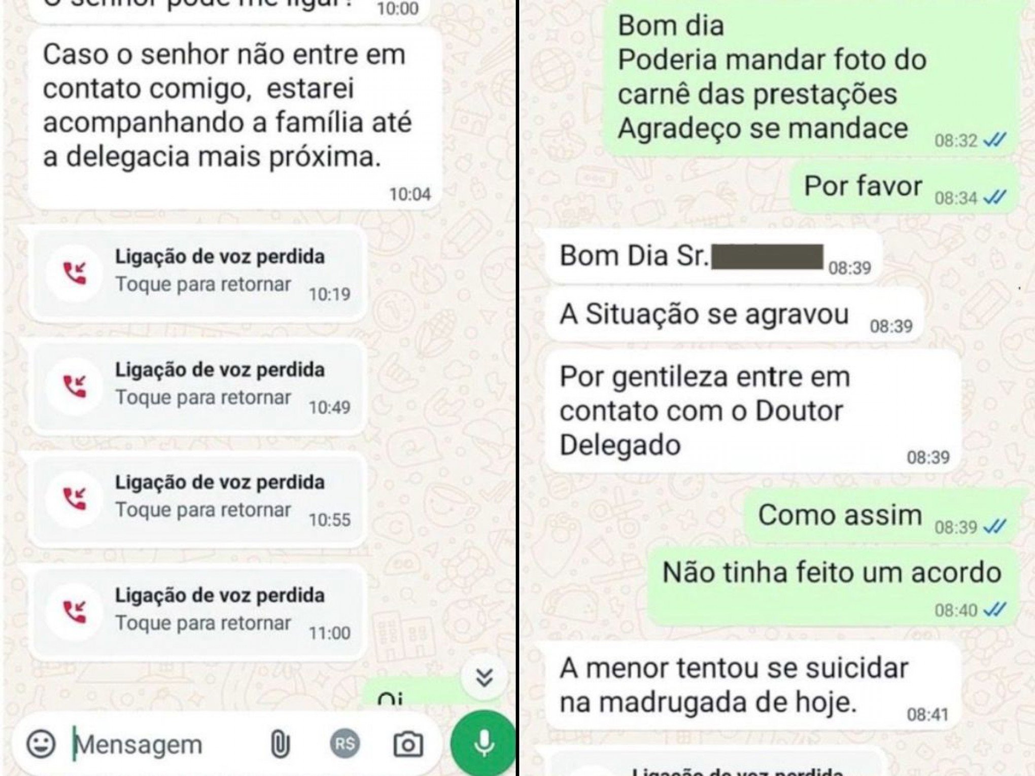 Bandidos se passavam por delegado de Polícia para extorquir vítimas (Imagem 3)