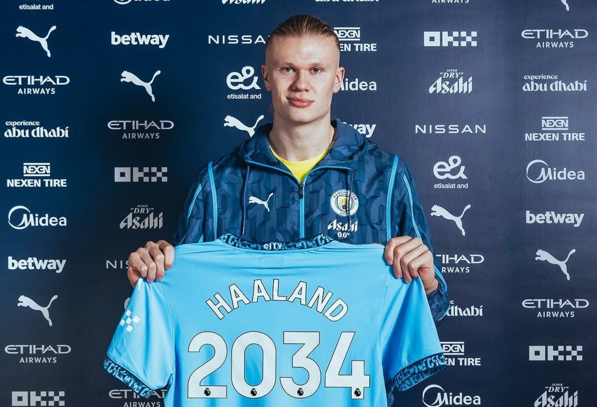 Haaland renova contrato com o Manchester City por mais nove anos; veja detalhes
