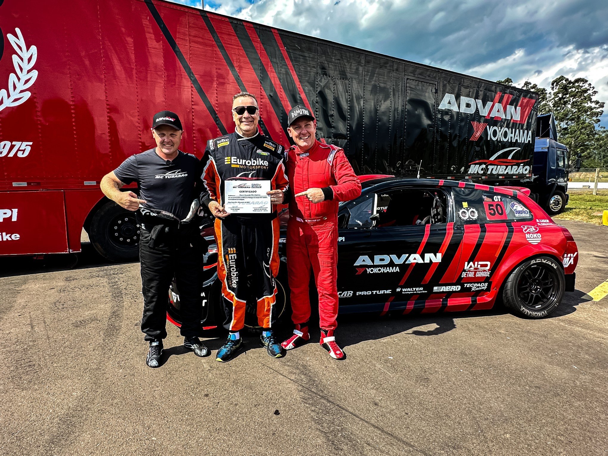 "Experiência foi maravilhosa", diz piloto iniciante em clínica de pilotagem no Velopark
