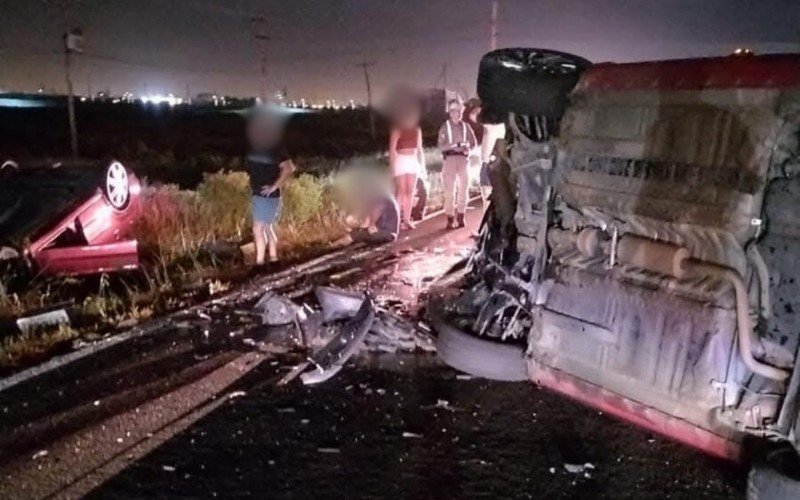 Acidente aconteceu na noite da sexta-feira (17) na RS-389, em Xangri-lá | abc+
