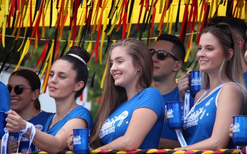 Preparativos para o desfile