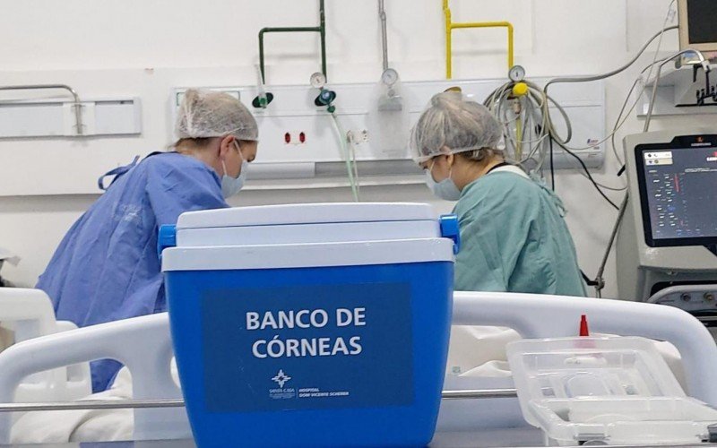 Procedimento médico captou córneas para doação