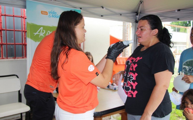 Daiana participa da feira de saúde do bairro Primavera | abc+