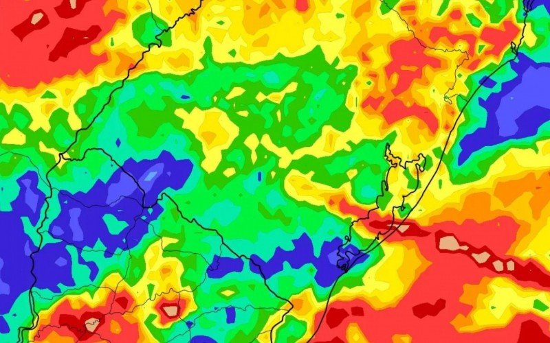 Modelo Icon mostra déficit de chuva no Rio Grande do Sul | abc+