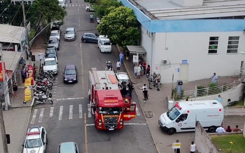 Incêndio atingiu o Hospital Municipal de Novo Hamburgo | abc+