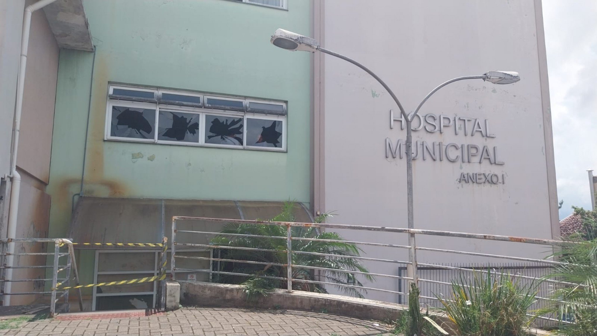 Suspeito de causar incêndio no hospital de Novo Hamburgo é detido pela Guarda Municipal