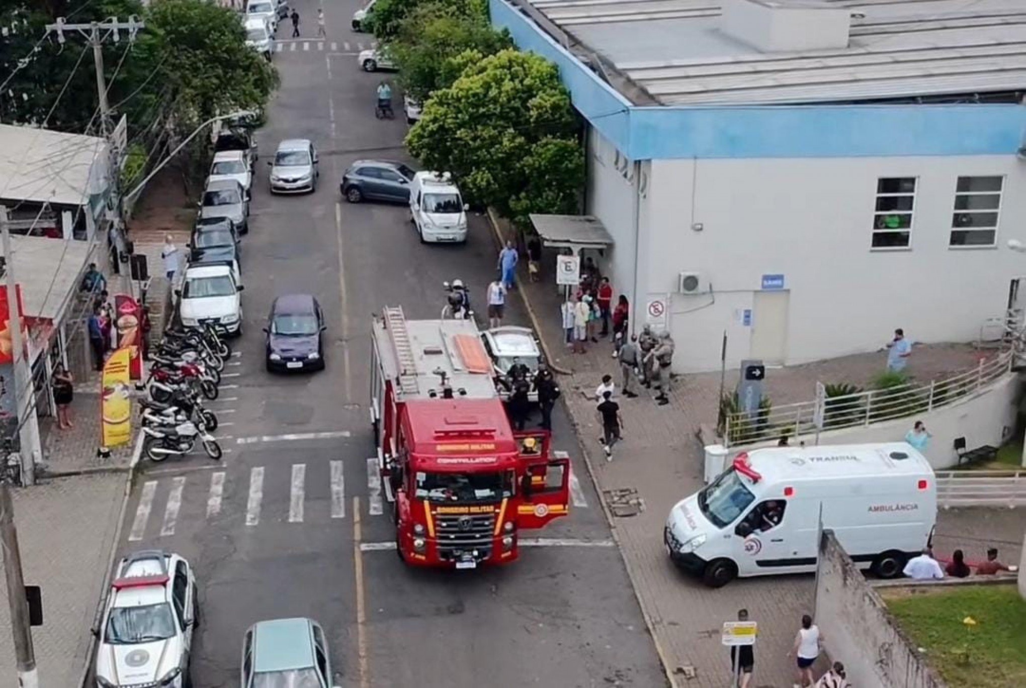 Incêndio atinge ala psiquiátrica do Hospital Municipal de Novo Hamburgo