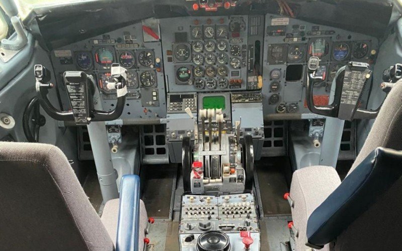 Cabine de avião da Varig | abc+