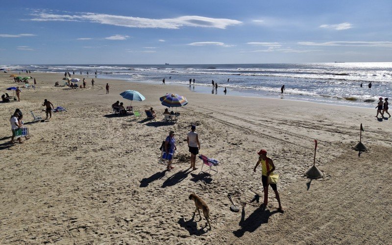 Dia foi de tempo limpo em Tramandaí nessa terça-feira (21)