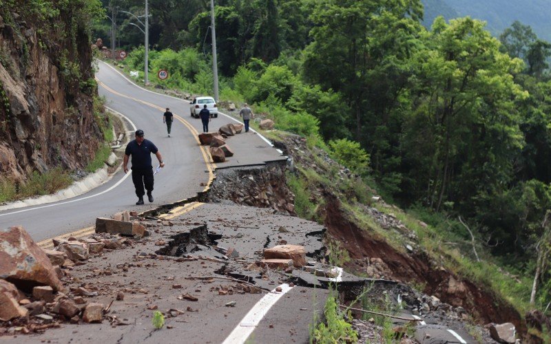 Trecho da Rota Panorâmica em Canela está parcialmente interditado 