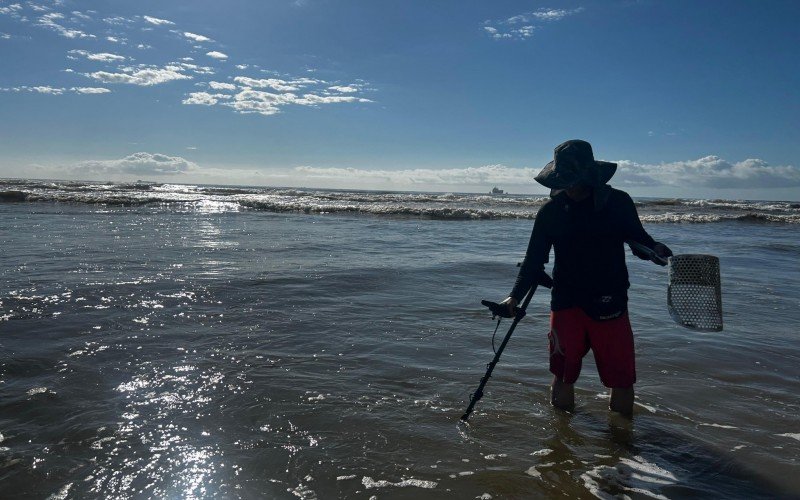 Imensidão do mar esconde objetos perdidos