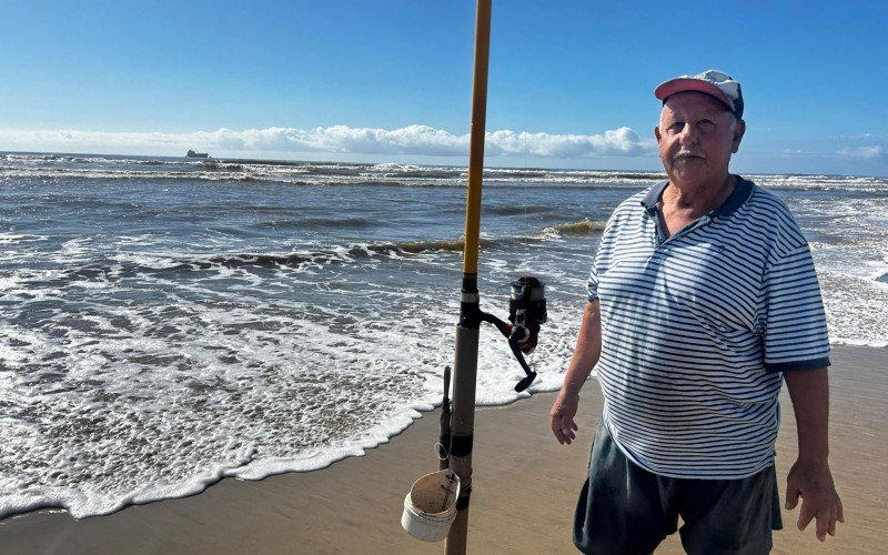 Nativo de Tramandaí, José Carlos pesca quase diariamente