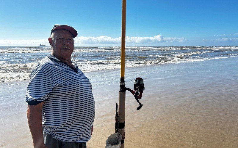 Nativo de Tramandaí, José Carlos pesca quase diariamente