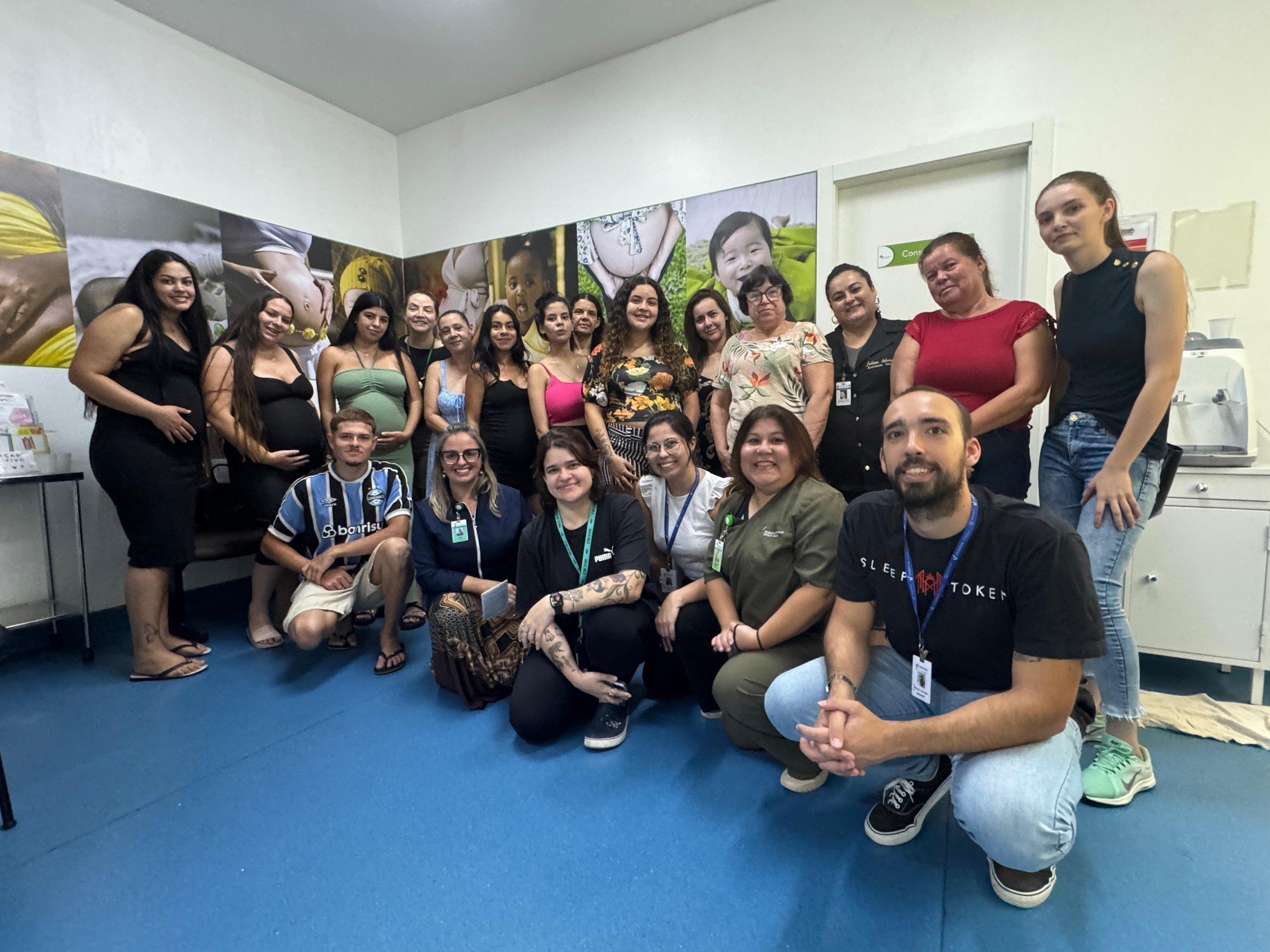 Projeto acompanha mamães do período da gestação até os dois anos do bebê em Sapucaia