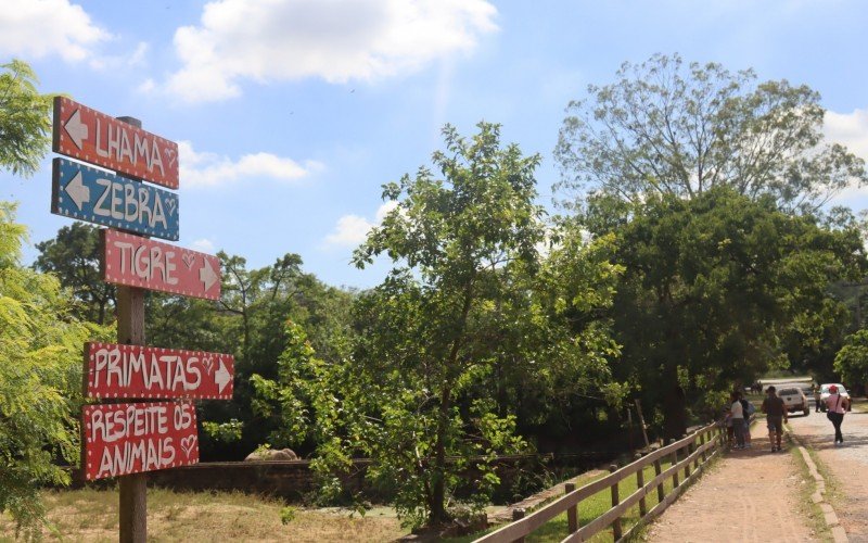 Parque Zoológico de Sapucaia do Sul conta com com grande área de lazer e 130 espécies de animais
