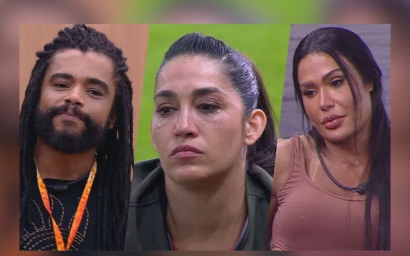 Diogo, Daniele Hypolito e Gracyanne Barbosa no BBB 25 | abc+