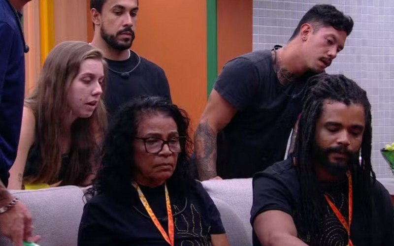 Diogo e Vilma chamaram aliados e usaram cards para ouvir o que outros brothers falavam no BBB 25 | abc+
