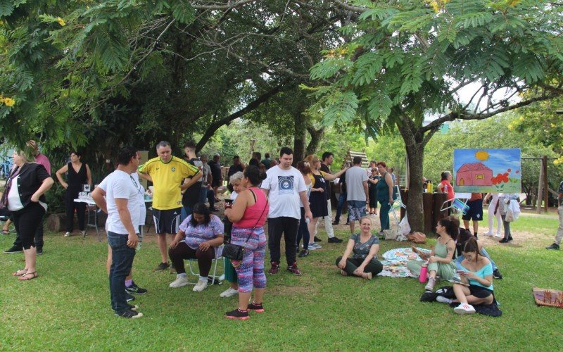 Dia dedicado à saúde mental teve várias atividades no Parcão em Novo Hamburgo | abc+