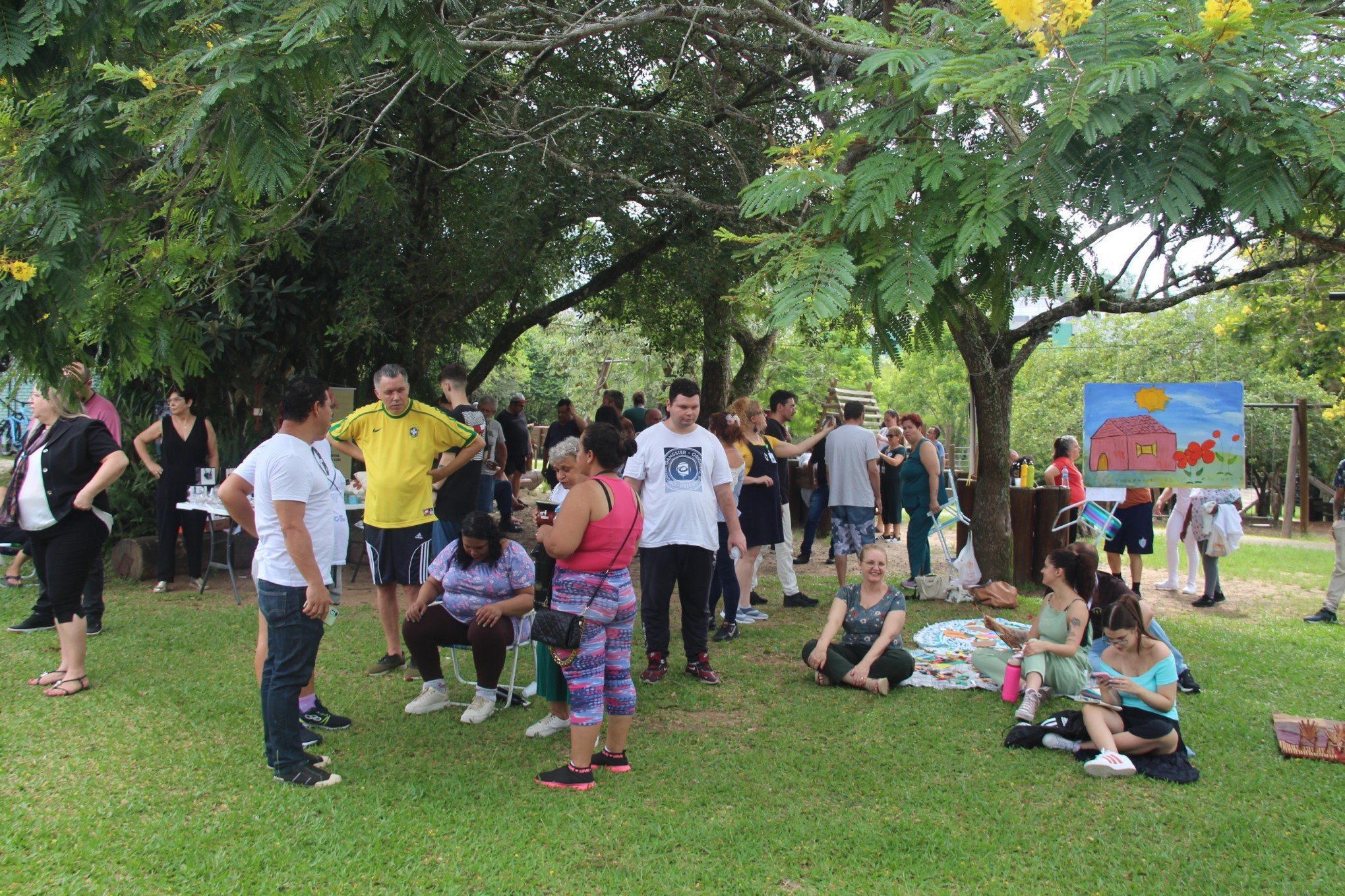 Dia dedicado à saúde mental teve várias atividades no Parcão em Novo Hamburgo  | abc+