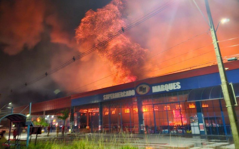 Supermercado Marques foi atingido por incêndio | abc+